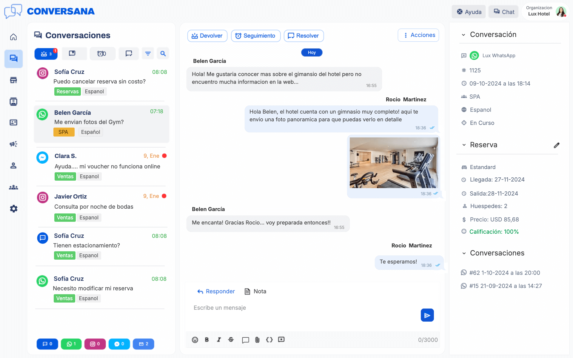 Conversana screenshot